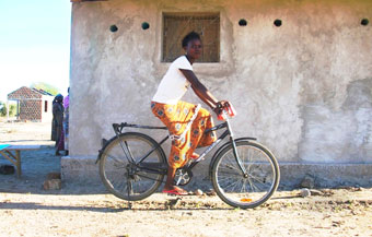 Bike business women Africa