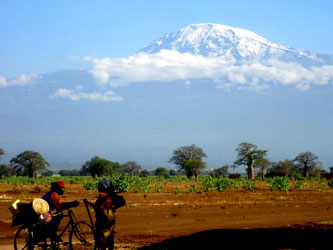 Kilimanjaro Village by bike